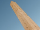 Obelisk erected by Ramasses II in front of the pylon of the LuxorTemple