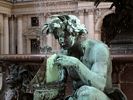 Sculpture (partial) - Hygieia-Brunnen (Fountain) Hamburg Rathaus in Hamburg - Germany