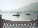 Dal Lake, Kashmir - View from House Boat