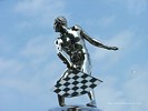 Statue on Top of Borg Warner Trophy - Indy 500 - Indianapolis Motor Speedway 