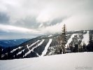Skiing in British Columbia, Canada