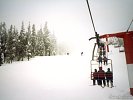 Skiing in British Columbia, Canada