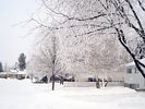 Winter in Prince George, British Columbia, Canada