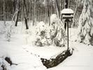 Winter in Hudson, Quebec, Canada